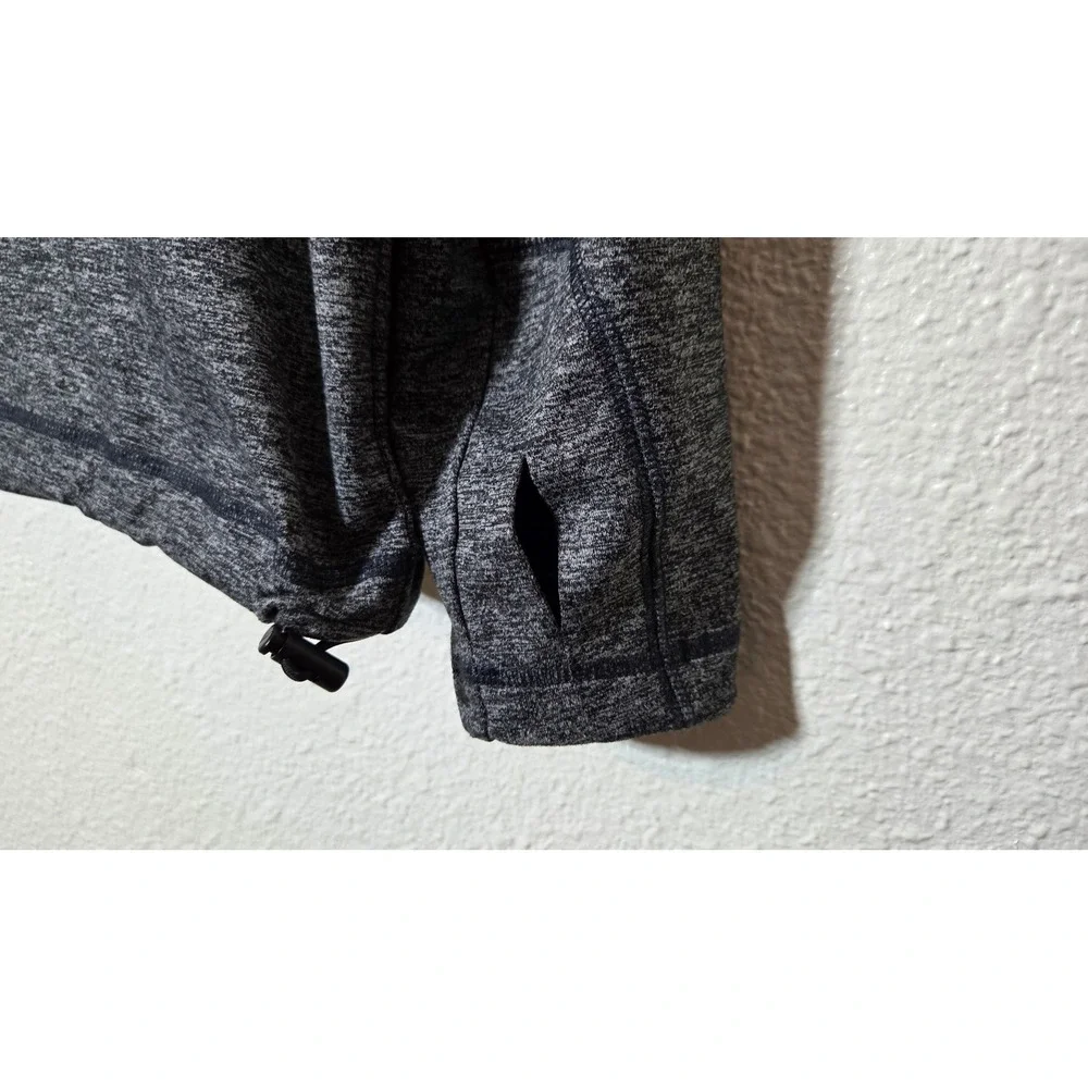 Dunning Golf‎ Quarter Zip Pullover Gray Heather Performance Stretch Medium